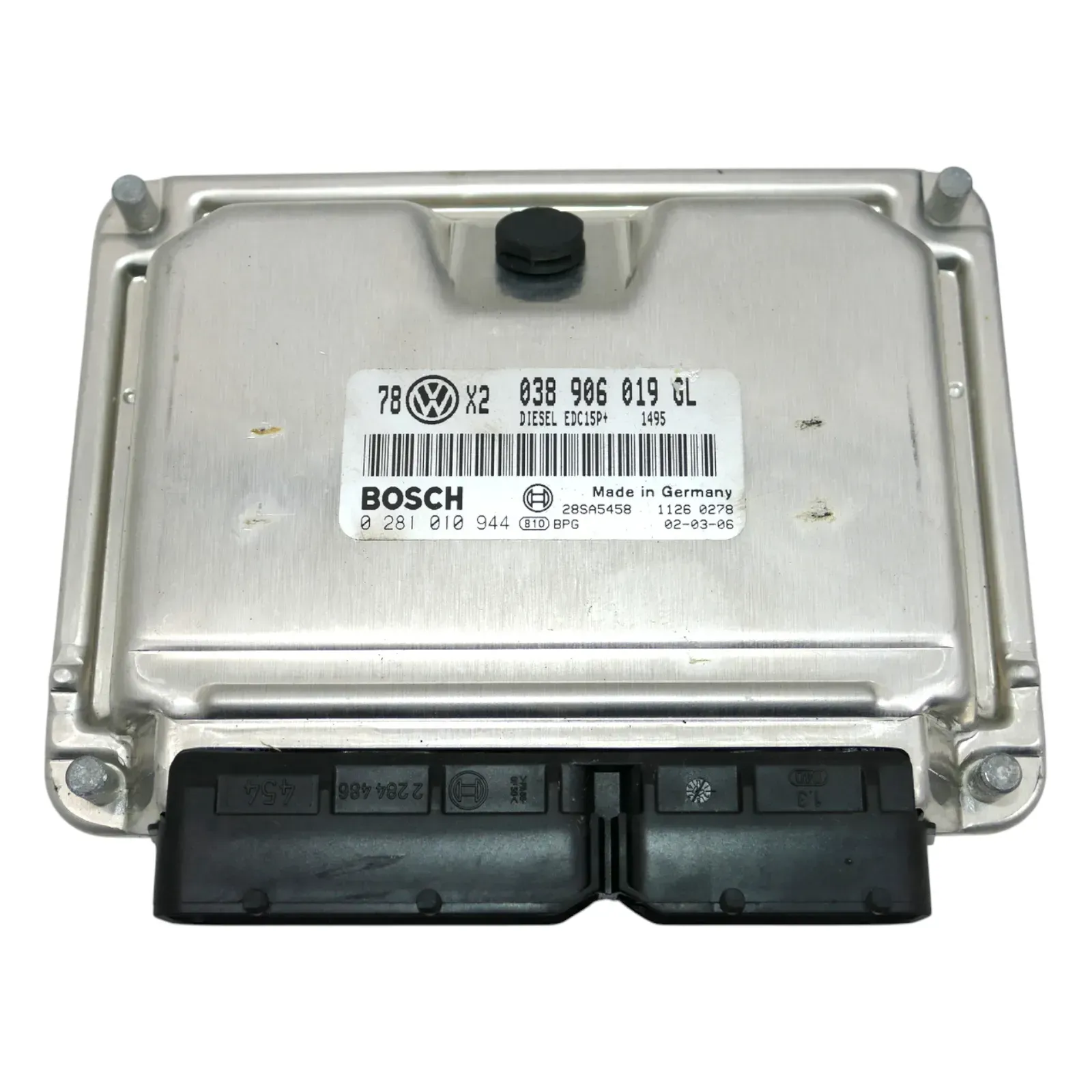 VW Passat 3BG Steuergerät Motor Motorsteuergerät 1,9 TDI AVB 74kw 038906019GL - Bild 1