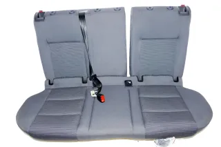 VW Golf 5 V Sitz Sitze hinten Rückbank Rücksitzbank Sitzfläche Lehne -OHNE KOPFS - Bild 1