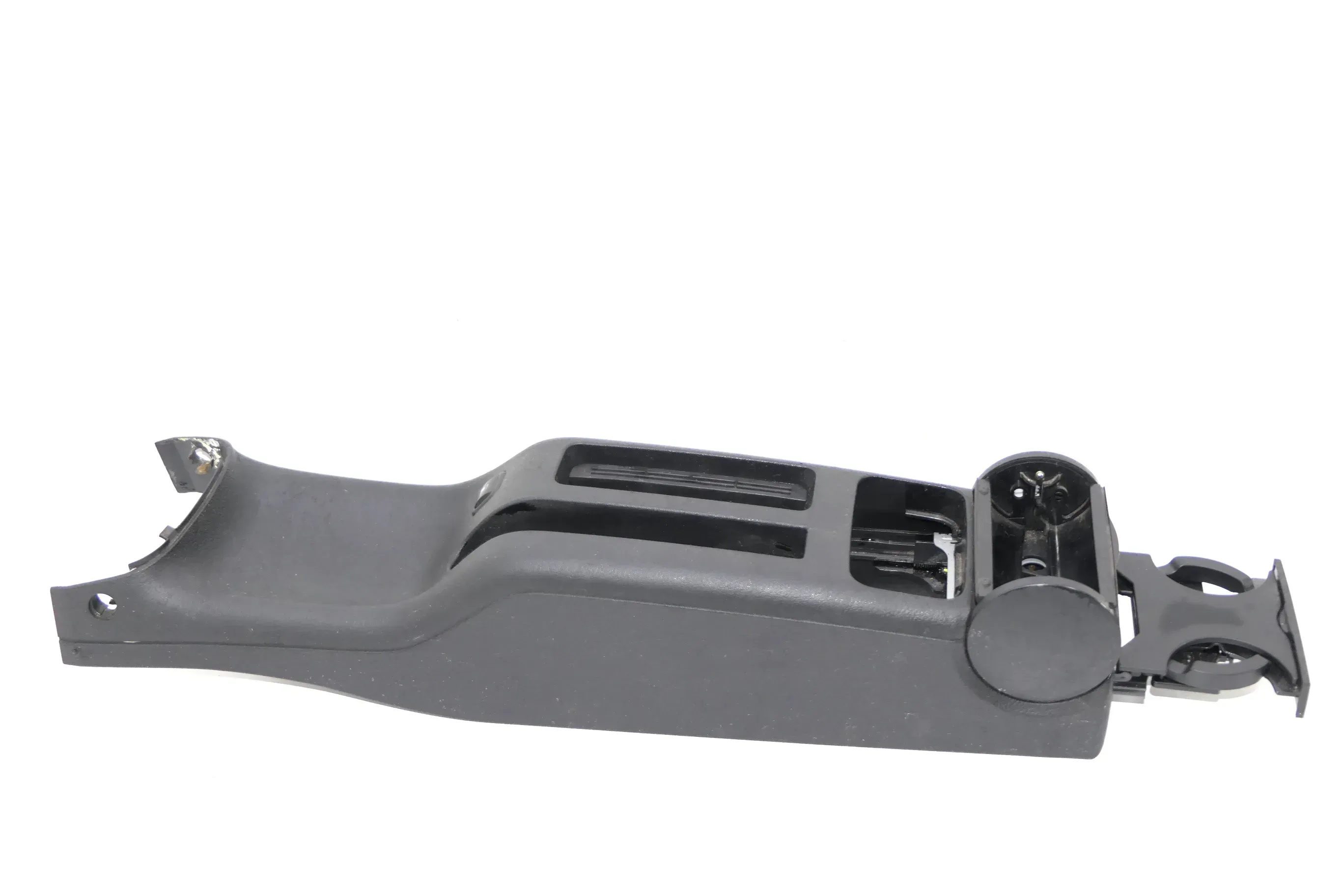 VW Golf 4 Bora Becherhalter Mitteltunnel Aschenbecher hinten Verkleidung schwarz - Bild 1