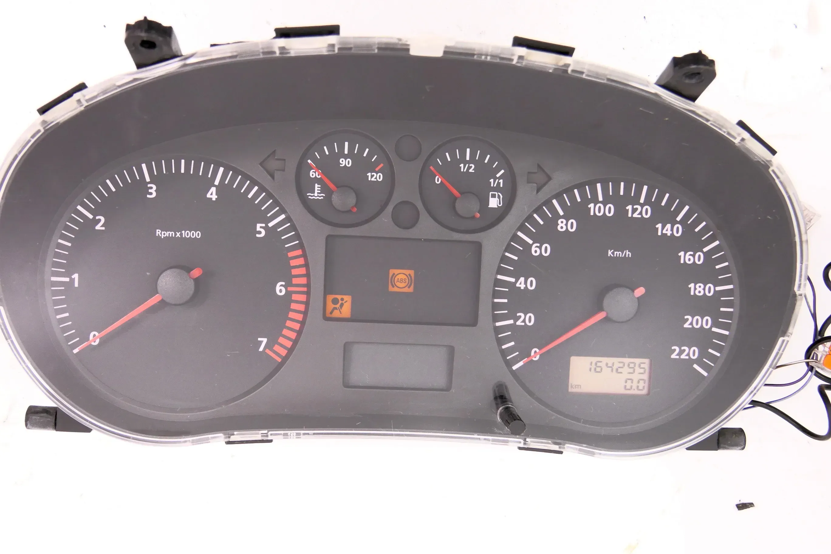 Seat Ibiza 6K3 Tachometer Tacho Kombiinstrument 6K0920850 164.000kim AUC AUD AN - Bild 1