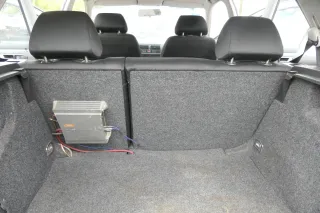 Golf 4 Limousine Sitz Rückbank Rücksitzbank Sitzfläche Sitze Kopfstützen schwarz - Bild 7