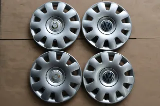 original 4 Stück VW Bora Golf 4 1J Radkappe Radzierkappe 15 Zoll 1J0601147P 4 - Bild 1