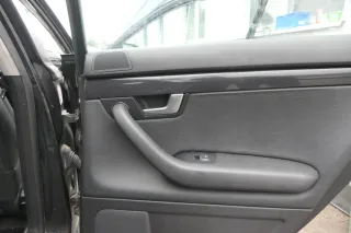 4x Audi A4 8E B6 Türverkleidung Verkleidung Tür schwarz Leder - Bild 9