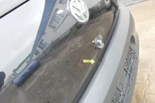 VW Fox 5Z Heckklappe Kofferraumklappe Klappe hinten + Scheibe schwarz LC9Z - Bild 4