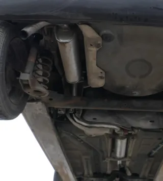 VW Lupo 6X Auspuff hinten Endschalldämpfer + Mittelschalldämpfer 1,0 1.4 AUD AUC - Bild 1