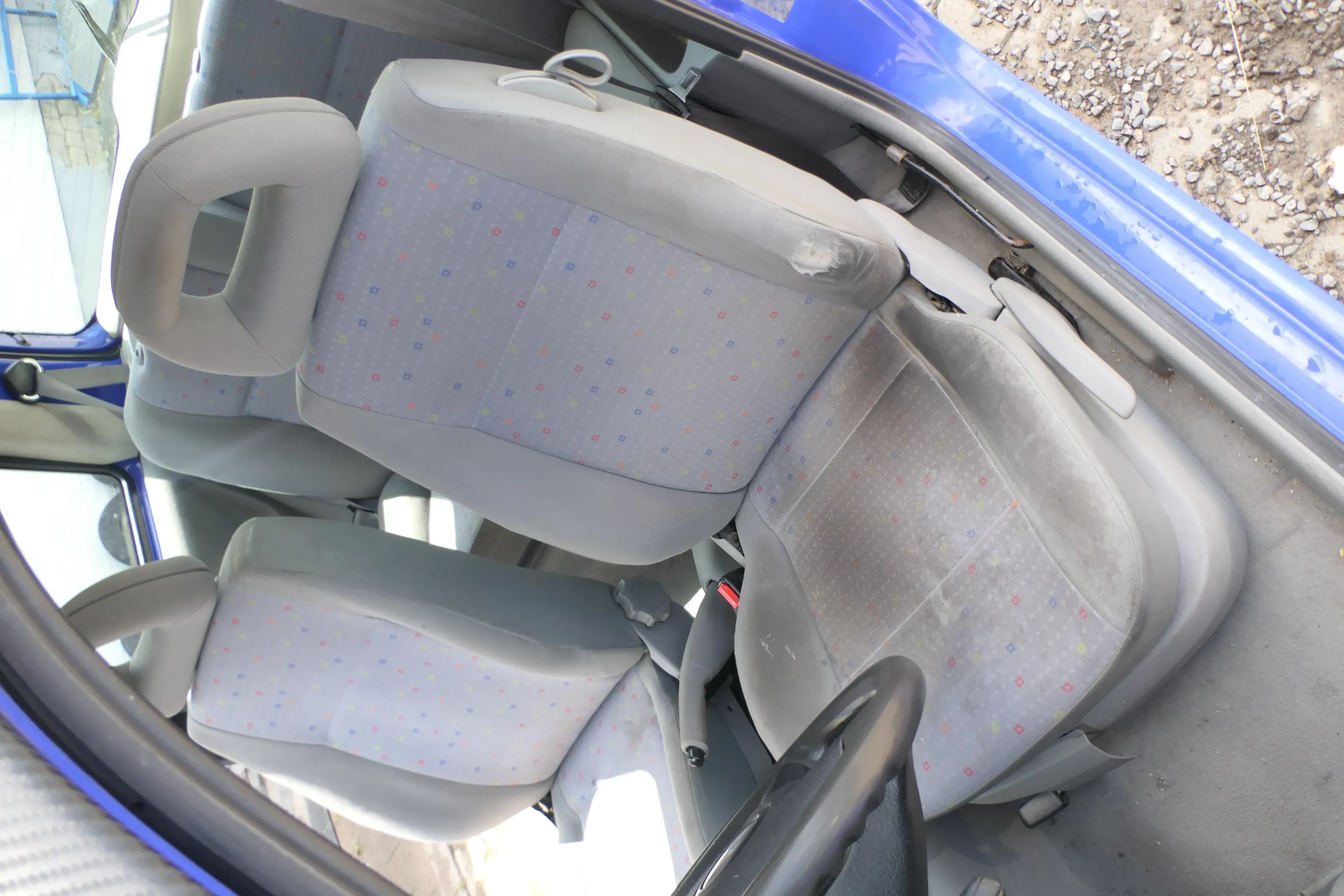 Seat Arosa VW Lupo Sitz vorn links Fahrersitz Höhenverstellung höhenverste grau - Bild 1