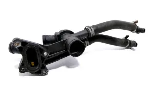 VW Polo 6R Ibiza 6J Thermostat Gehäuse Schlauch 1,2 03C121111B BZG - Bild 4