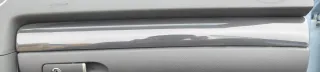 A4 8H Cabrio vorne Dekor Leisten Abdeckung um Lichtschalter soul schwarz - Bild 1