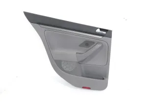 VW Golf 5 Limousine Türverkleidung Verkleidung Tür hinten links 4/5Türer grau - Bild 1