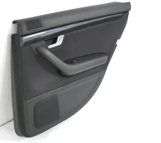 Audi A4 8E B6 Türverkleidung Verkleidung Tür hinten rechts soul schwarz - Bild 4