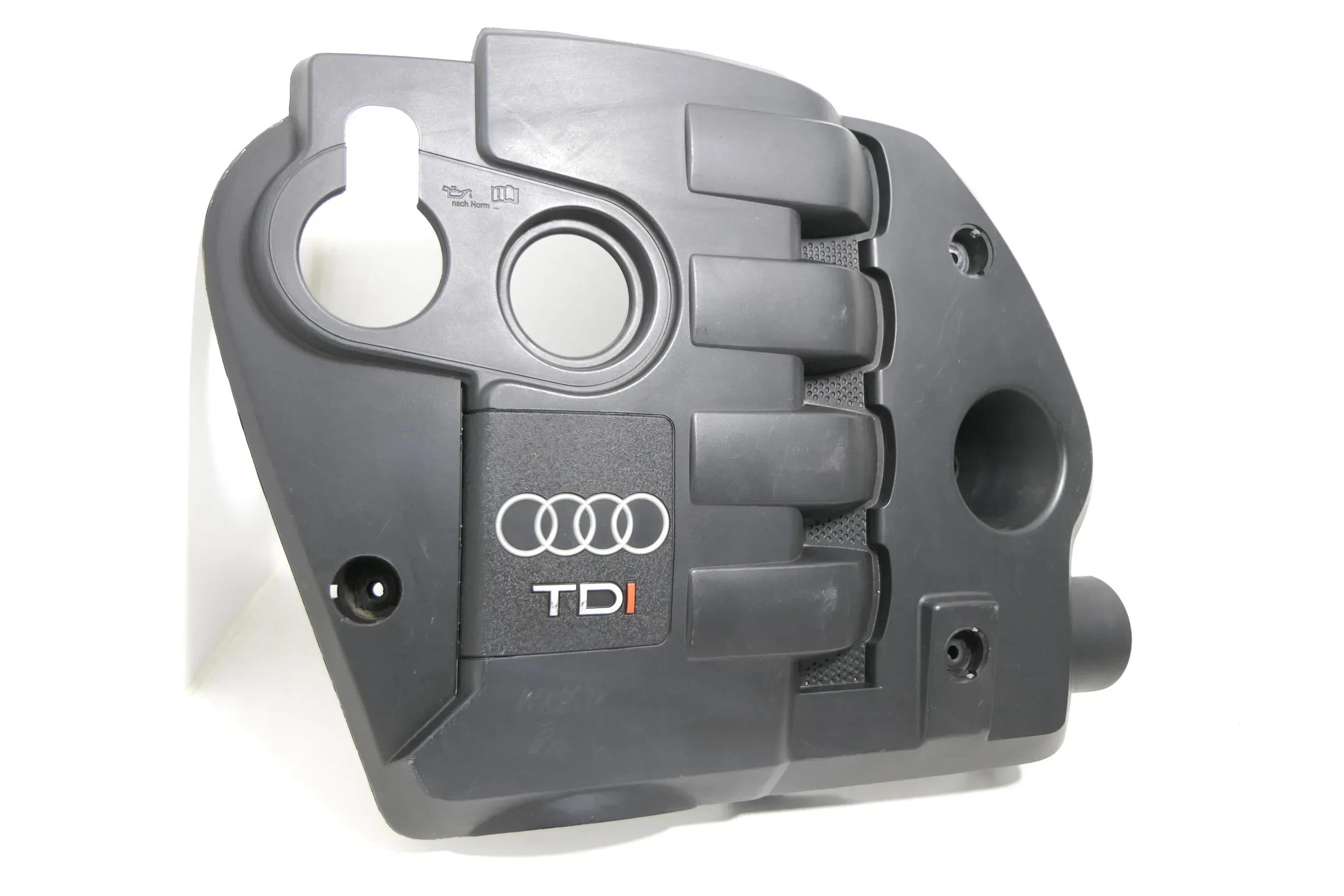 Audi A4 8E B6 Motorabdeckung Abdeckung Motor Blende 1,9 TDI AVB AVF AWX schwarz - Bild 1
