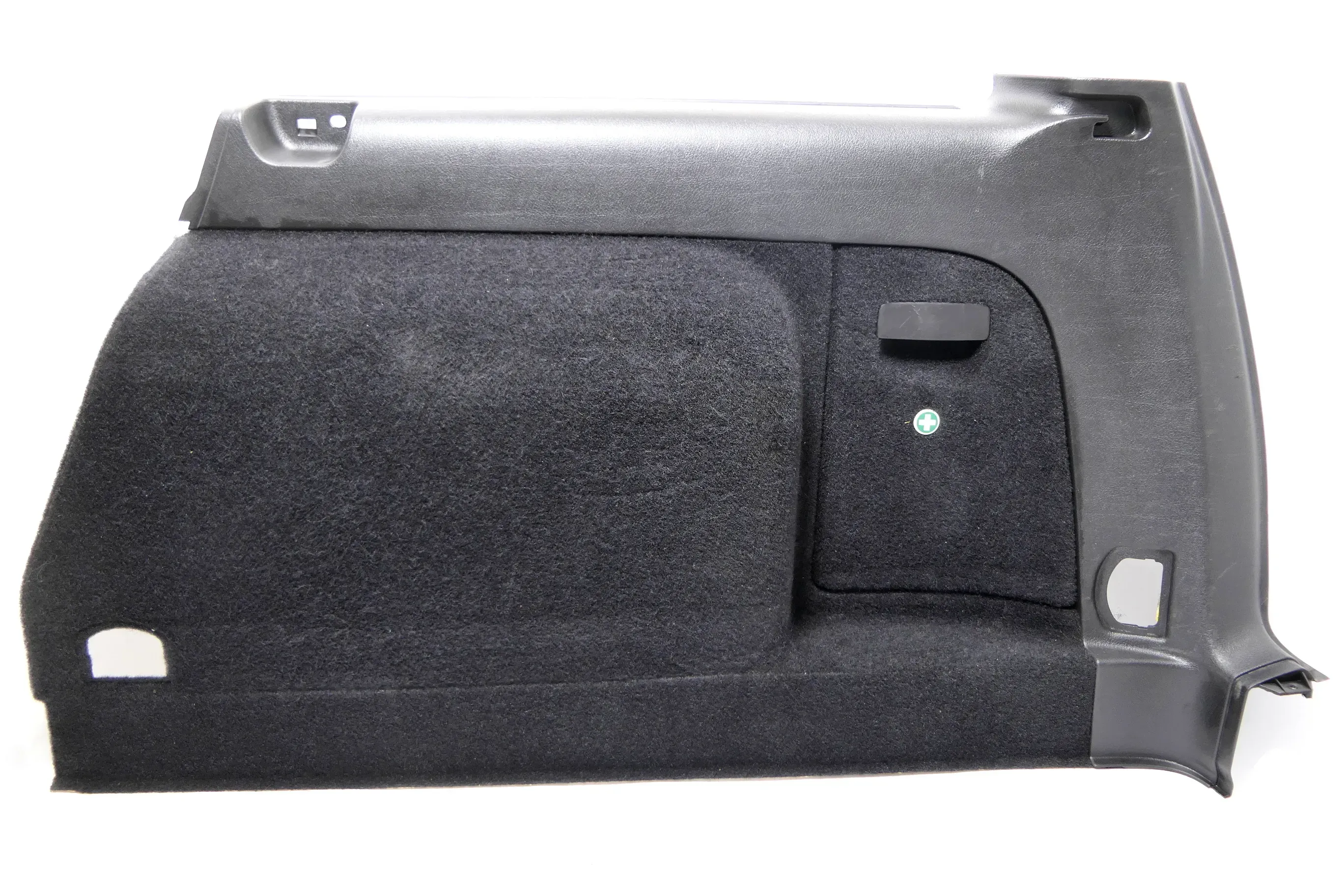 VW Golf 4 Variant Abdeckung Verkleidung Kofferraum hinten rechts 1J9867424T schw - Bild 1