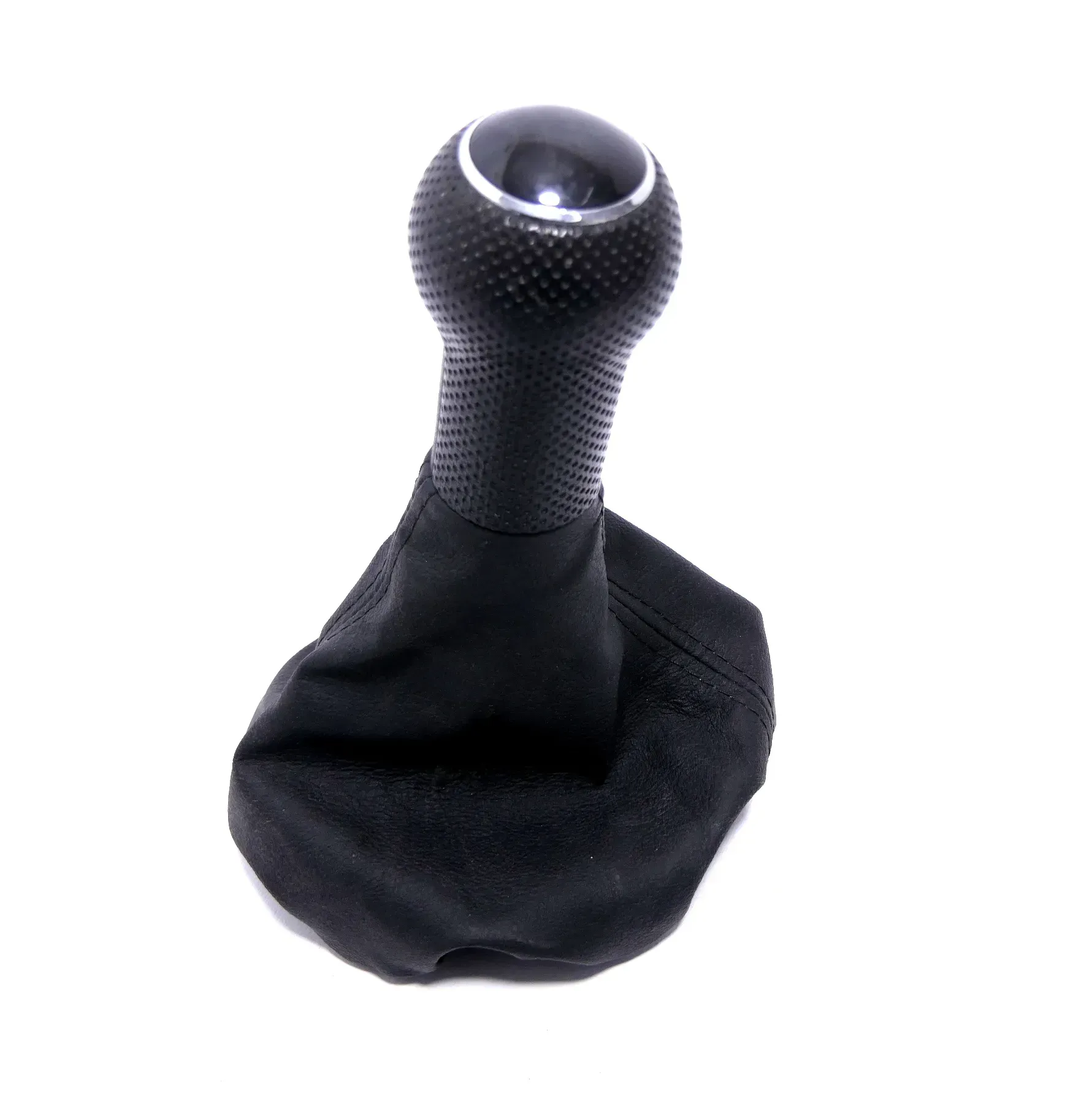 VW Golf 4 Bora Schaltknauf Schaltsack Schaltung Schaltknüppel schwarz 1J0711113 - Bild 1
