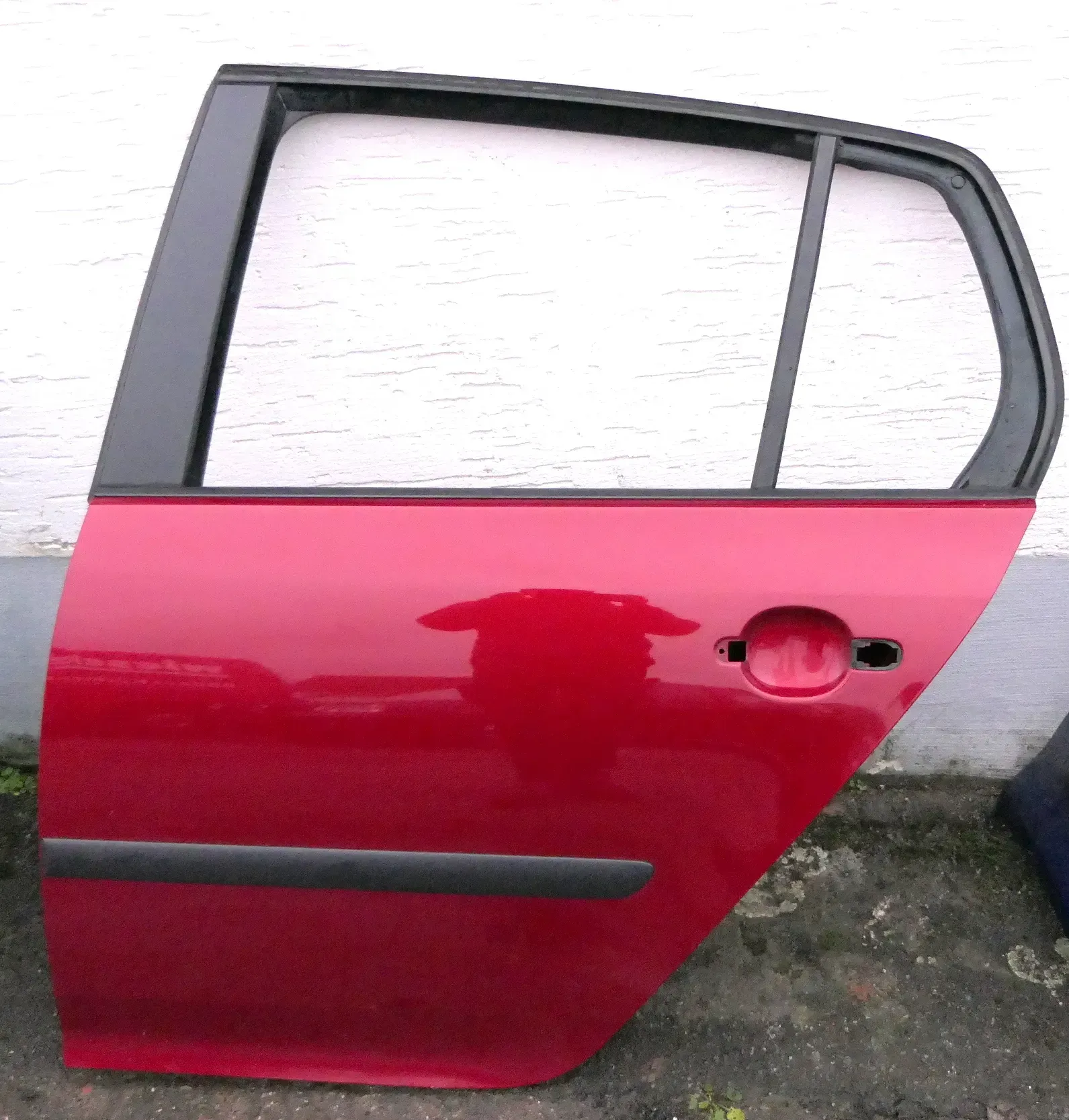 VW Golf 5 V 1K Tür Türrahmen hinten links 4/5-Türer rot braun LA3W - Bild 1