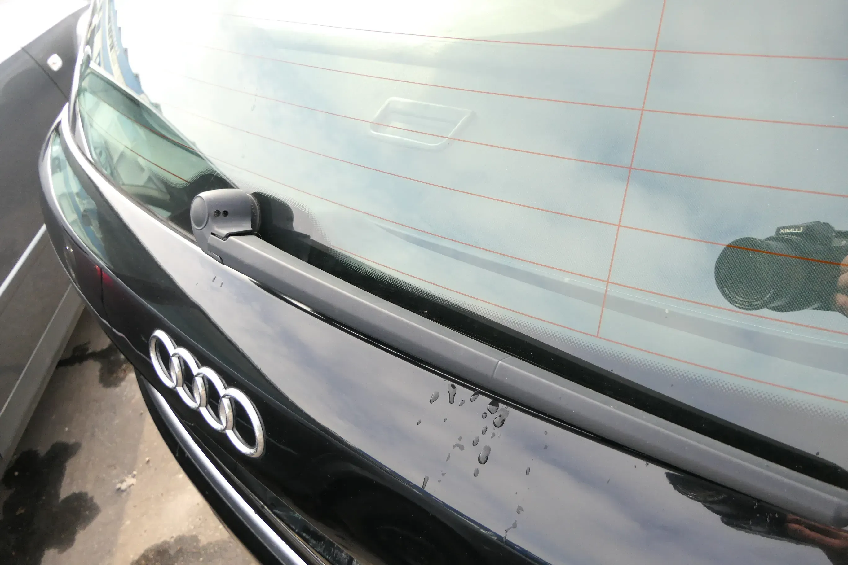 Audi A4 8E B6 B7 Wischerarm Arm Wischer hinten Heckwischer Heckwischerarm - Bild 1