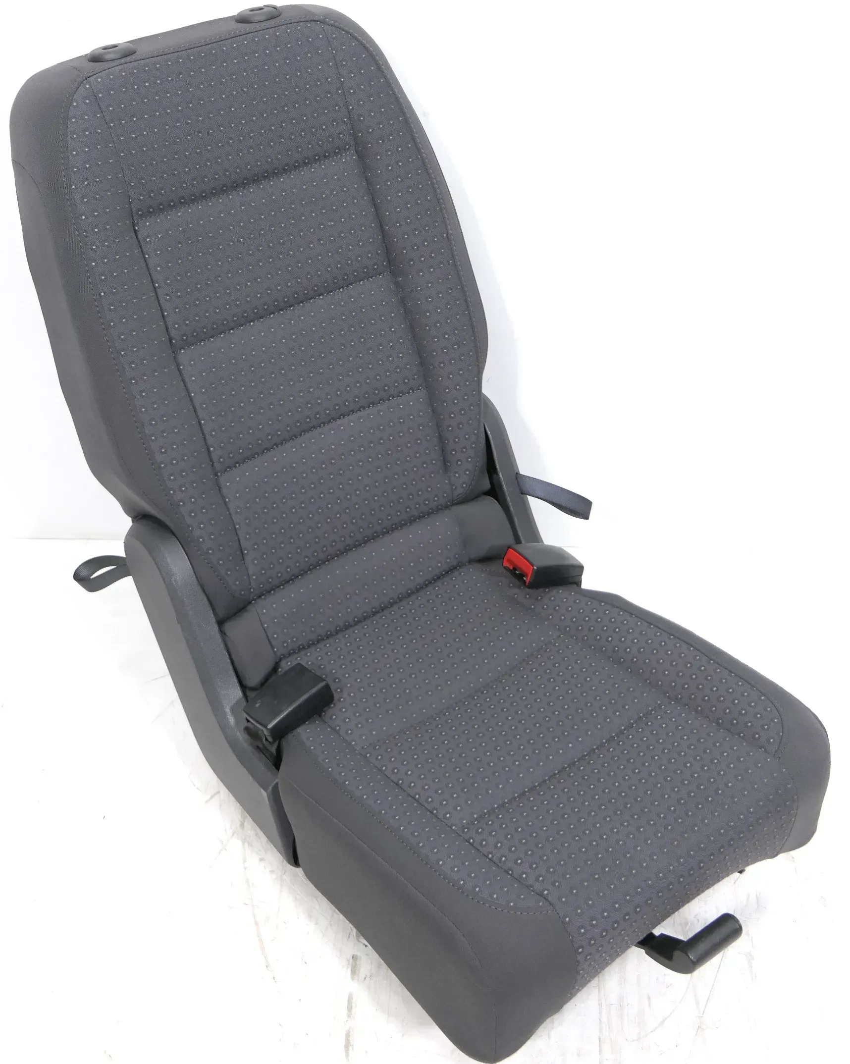 VW Touran 1T Sitz hinten mitte mittig (1. Reihe) Rücksitz anthrazit -ohne Gurtsc - Bild 1