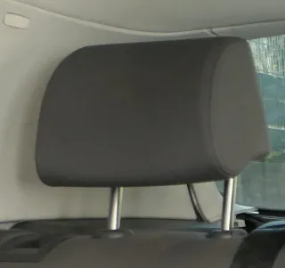 Golf 5 V Kopfstützen Kopfstütze hinten dunkel (schwarz) rechts / links anthrazit - Bild 1