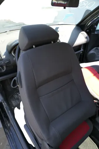Seat Arosa VW Lupo Sitz vorn links Fahrersitz Höhenverstellung höhenverste rot - Bild 6