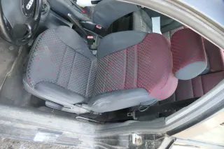A3 8L Sitz Fahrersitz vorne links 2/3-Türer klappbar höhenverstellbar rot - Bild 5