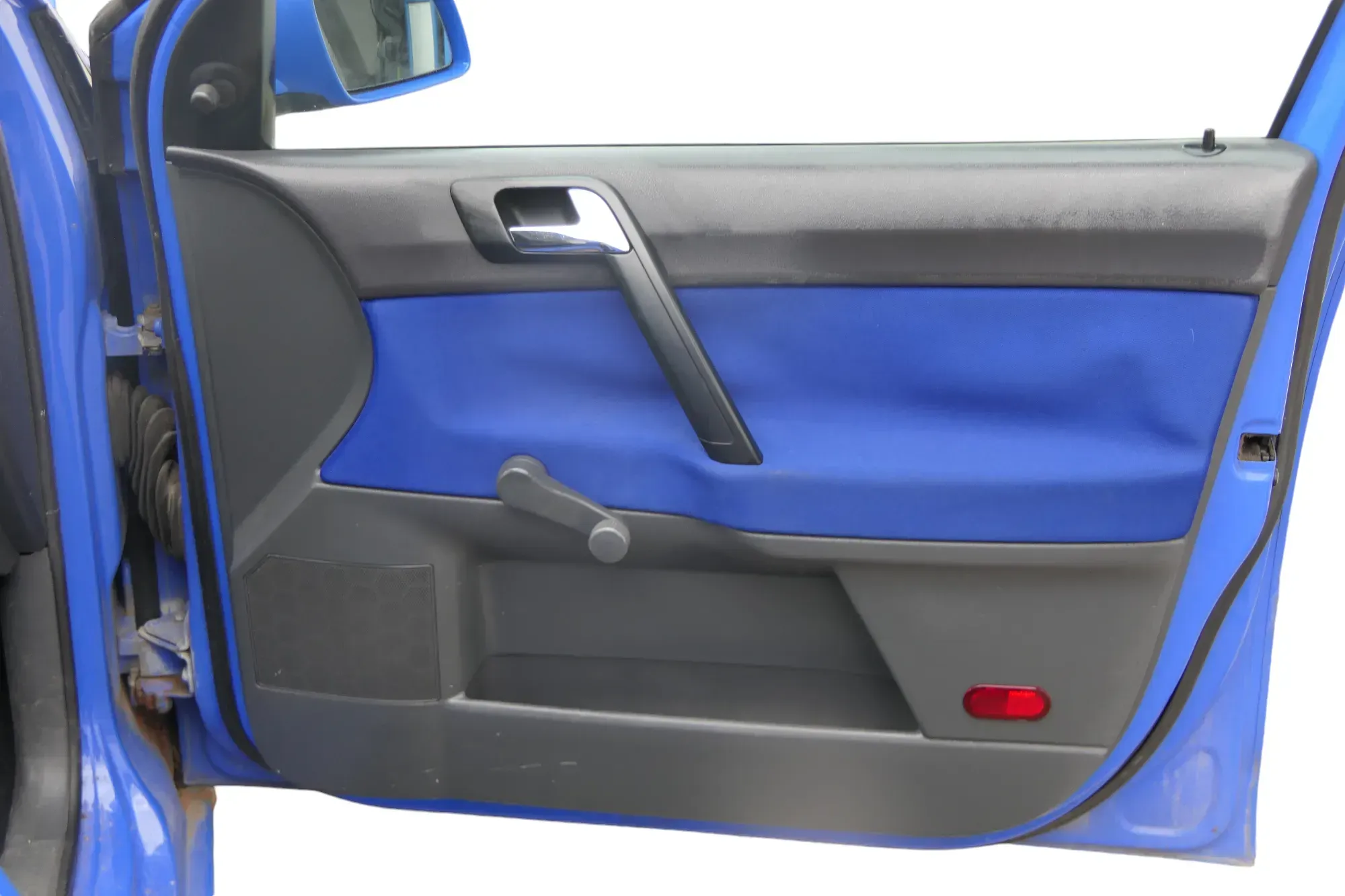 1x VW Polo 9N 9N3 Türverkleidung Verkleidung Tür vorne rechts 4/5-Türer dunkel - Bild 1