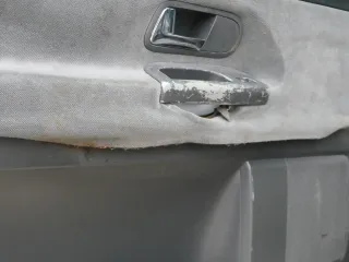 1x VW Sharan 7M Türverkleidung Verkleidung Tür hinten links Facelift anthrazit - Bild 2
