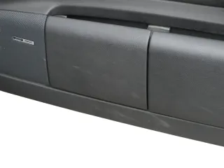 1x A6 4B Türverkleidung Verkleidung Tür vorne rechts Leder schwarz soul Bose - Bild 2