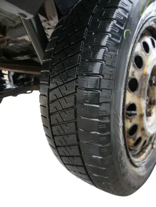 2x VW Sharan 7M Alhambra Winterreifen Reifen Felgen 195/60R R16 99/97T   5-6mm - Bild 4