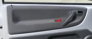 1x VW Lupo Arosa Türverkleidung Verkleidung Tür vorne links oben schwarz - Bild 1