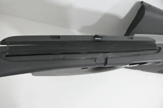 1x VW Passat 3C Kombi Türverkleidung Verkleidung Tür grau Leder Sonnenrollo link - Bild 2