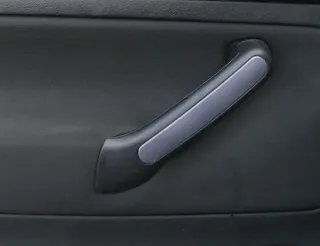 Golf 4 Bora Mittelkonsole Verkleidung um Radio 1j1858069G Dekor grau Türgriff - Bild 6