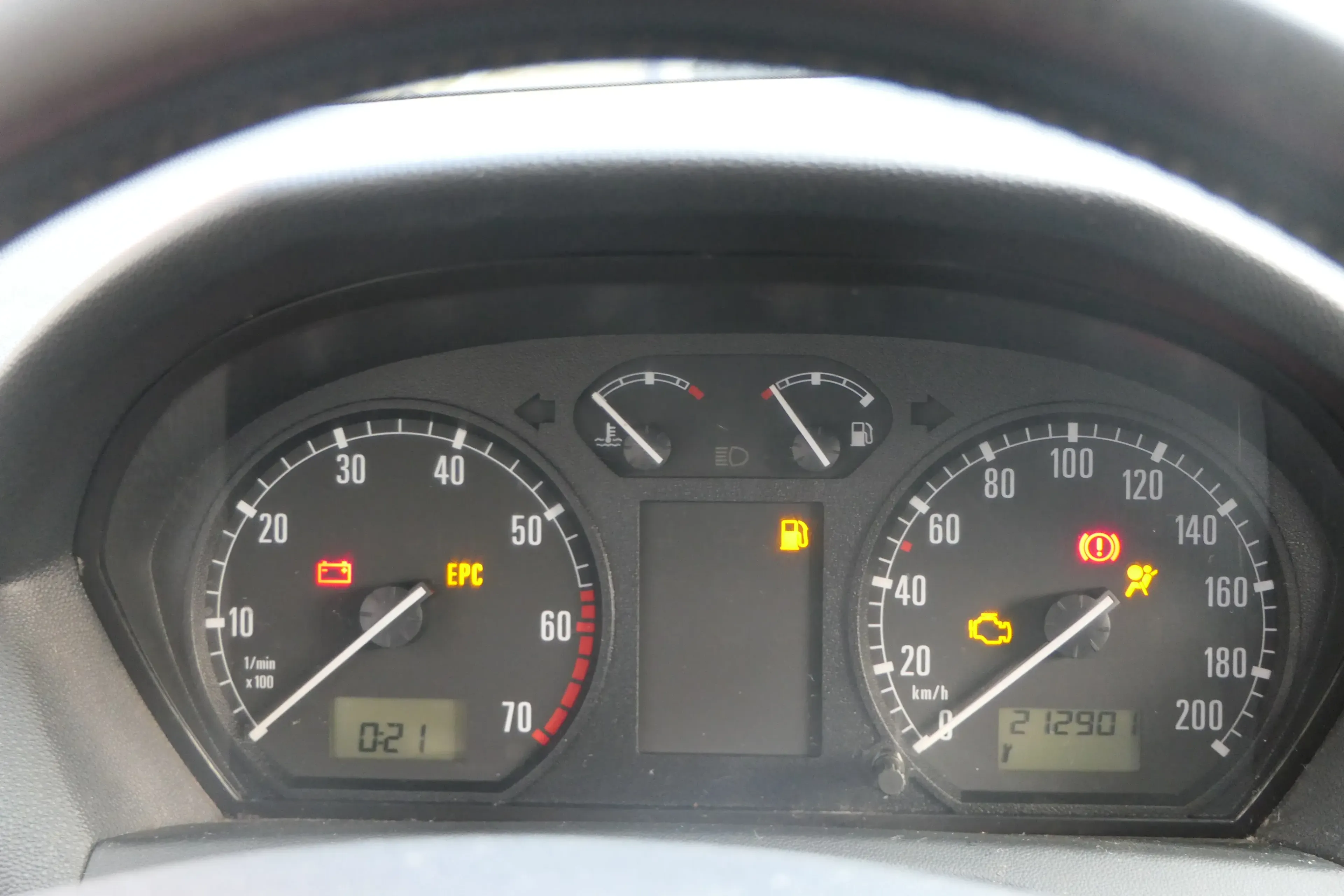 Skoda Fabia 6Y Tacho Tachometer Kombiinstrument 6Y0920880M 212.900km 1,2 AWY AZQ - Bild 1