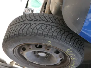 4x Polo 6R 9N Ibiza Felgen 185/60 R14 Winterreifen M+S 6jx15 ET38 Reifen 4-5mm - Bild 8