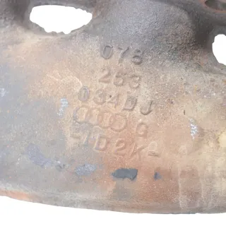 Audi A4 8E B6 Krümmer Abgaskrümmer 078253032BK BDV 6 Zylinder rechts - Bild 5