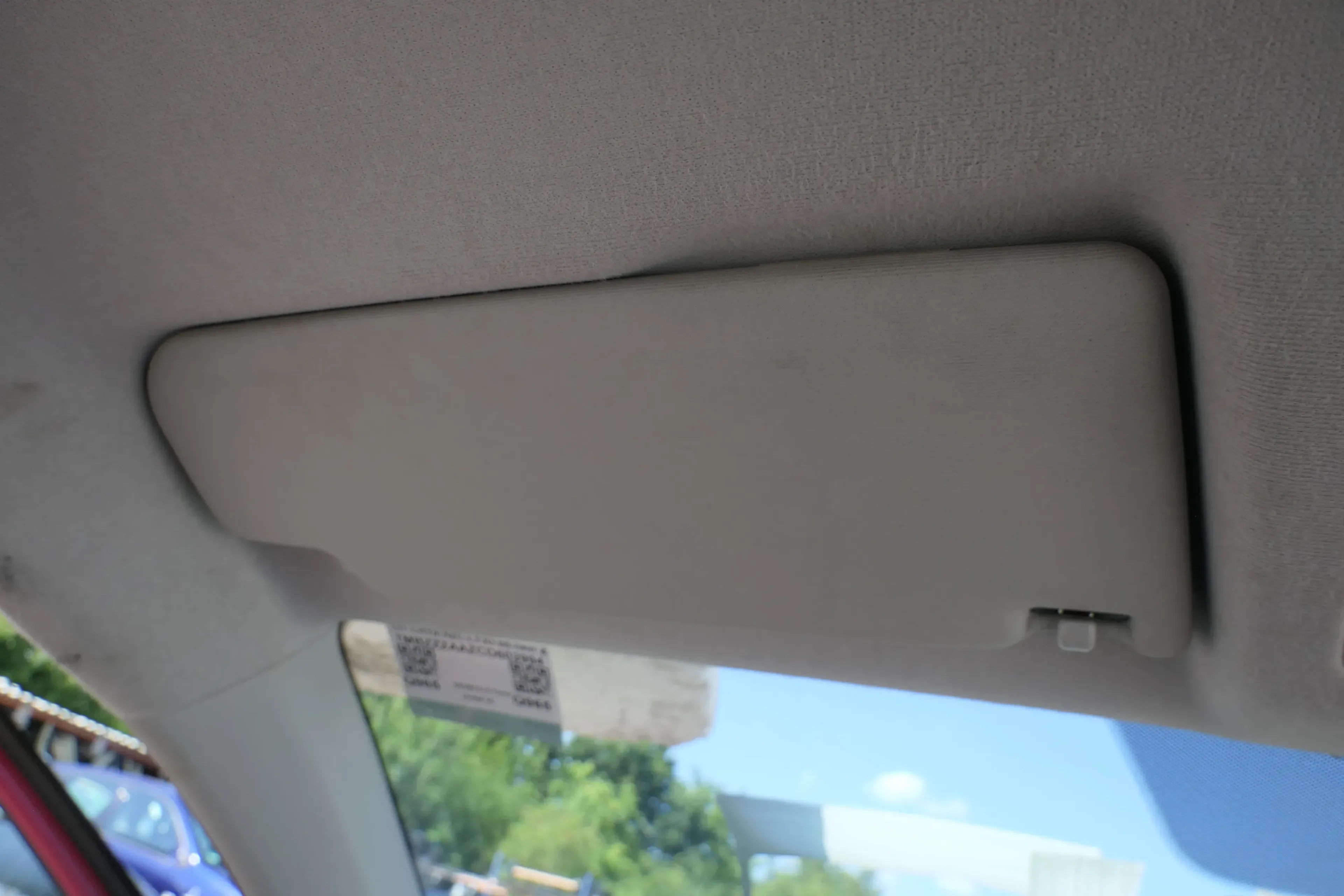 VW Up Mii Sonnenblenden Sonnenblende grau links 6RG857552C Sonne - Bild 1
