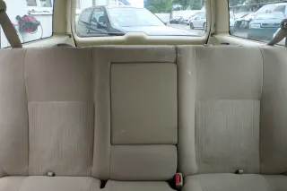 VW Golf 4 Bora Variant Kombi Sitz Rückbank Rücksitzbank hinten Sitze hellbeige - Bild 2