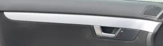 A4 8E B6 Dekor Leisten Türverkleidung Verkleidung Tür vorne +hinten ALU gebürste - Bild 3