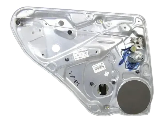 Passat 3B 3BG mechanischer Fensterheber hinten links Variant Kombi Modul Kurbel - Bild 1
