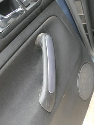 Golf 4 Bora Mittelkonsole Verkleidung um Radio 1j1858069G Dekor grau Türgriff - Bild 4