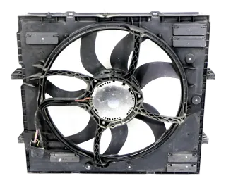 VW Amarok 2H Lüfterzarge Lüfter Kühlerlüfter Halter Lüftermotor Motor - Bild 1