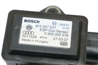 VW Polo 9N Fox Fabia Beschleunigungssensor ESP Sensor 6Q0907637A - Bild 4
