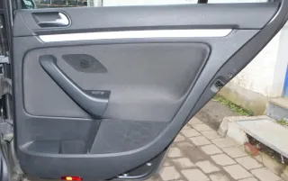 1x Golf Variant Kombi AJ5 5 1K Türverkleidung Verkleidung Tür hinten rechts schw - Bild 2
