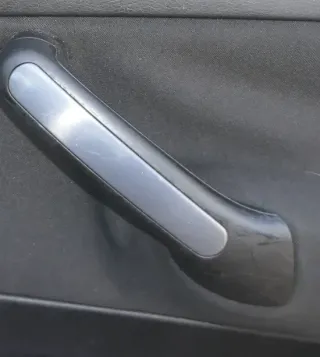 Golf 4 Bora Mittelkonsole Verkleidung um Radio 1j1858069G Dekor grau Türgriff - Bild 7