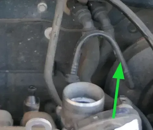 VW Golf 4 Schlauch Druckschlauch Rohr Unterdruckschlauch Drucksensor Sensor - Bild 1