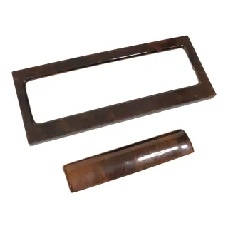 VW Passat 3B 3BG Becherhalter Verkleidung Aschenbecher Dekor Holz Optik - Bild 7
