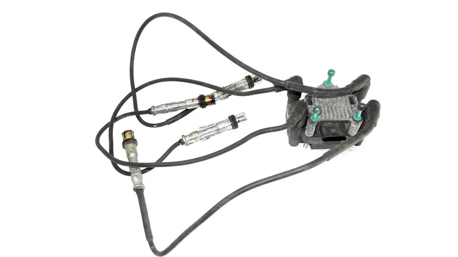 VW Lupo Arosa Polo 6N2 Zündspule Zündverteiler + Zündkabel kabel AUD AUC ANV ALD - Bild 1