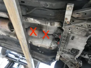 VW Caddy 2K Auspuff Endschalldämpfer Mittelschalldämpfer Endtopf BSX - Bild 7