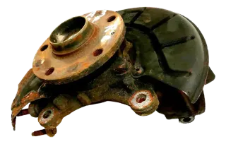 Audi A3 8P Caddy Achsschenkel Radlager rechts vorne 1K0407256AA 54,6mm - Bild 1