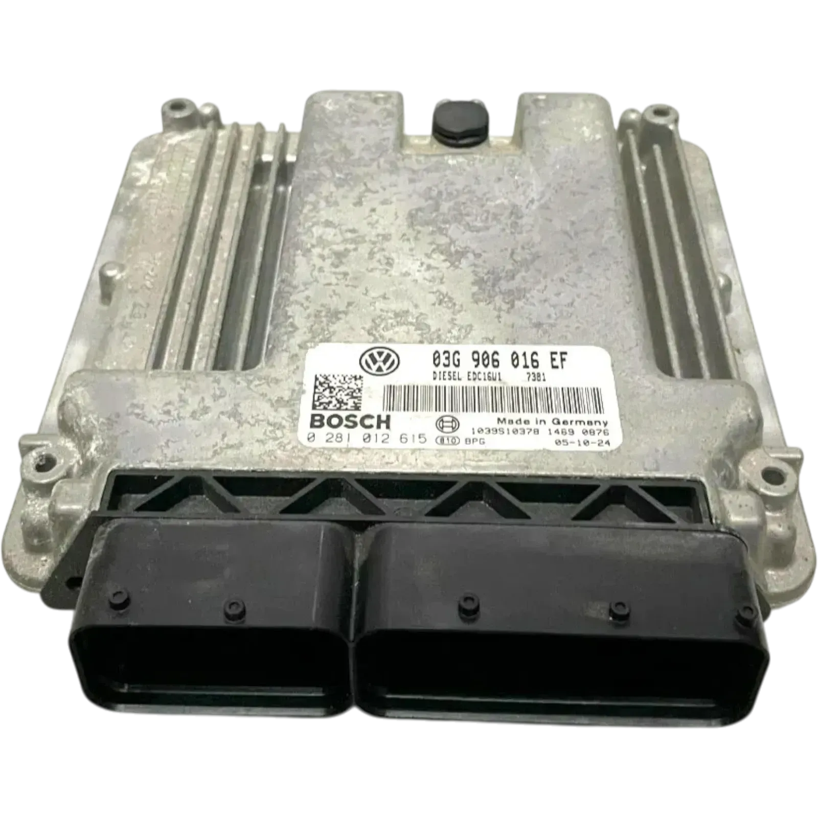 VW Golf 1K Steuergerät Motor Motorsteuergerät 1,9 TDI BKC 77kw 03G906016EF - Bild 1
