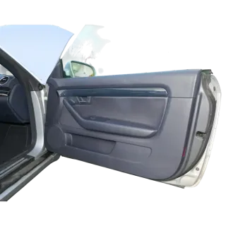 A4 8H Cabrio 8E B6 B7 1x Türverkleidung Verkleidung Tür vorne links Leder blau - Bild 5