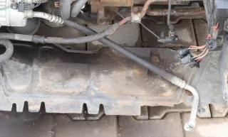 VW Golf 4 Klimaleitung Kältemittelschlauch 1J0820721AB Klimaanlage 2,3 AGZ QN - Bild 1
